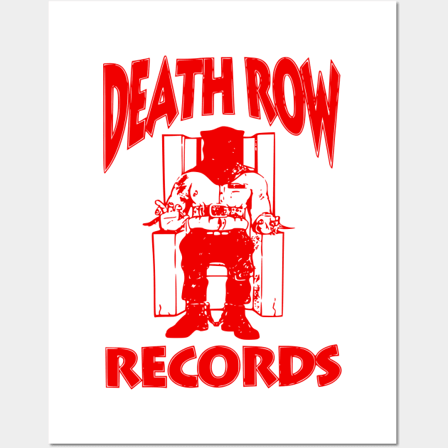 Death Row Records: the legendary label of gangsta rap in the 90s Wall Art by wisscreation
